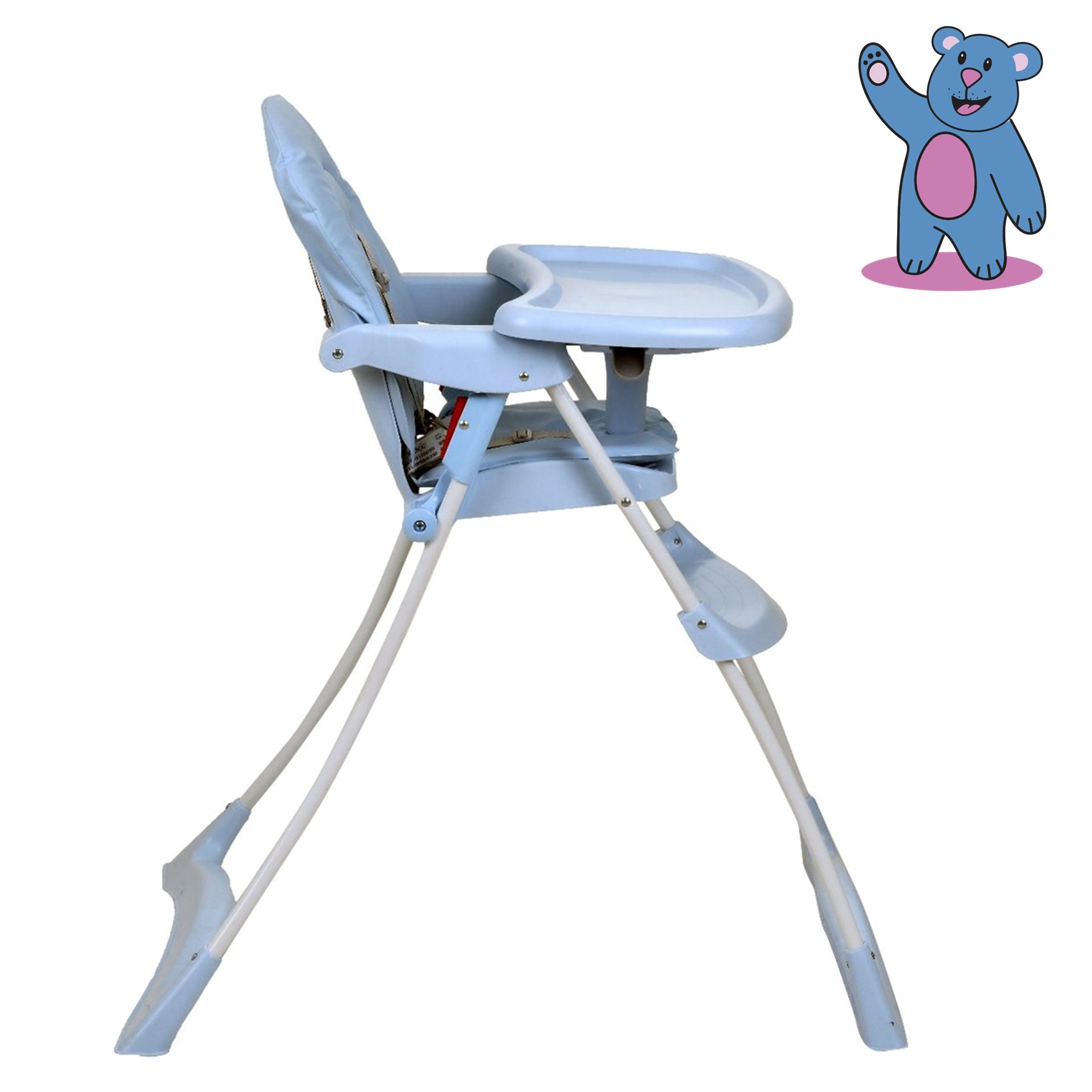 Cadeira de Alimentação Bon Appetit Xl Baby Blue - Burigotto