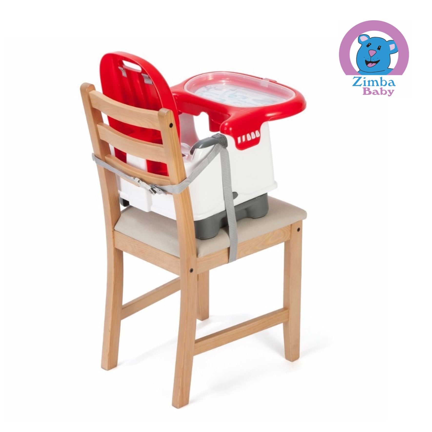 Cadeira de Alimentação Mila-Infanti Vermelha