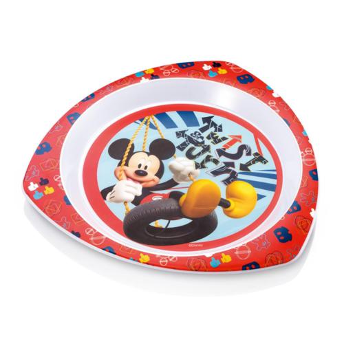 Prato Raso para Microondas Mickey